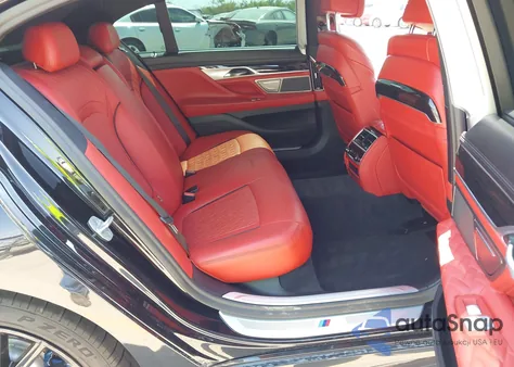 2021 BMW 750I xDrive from USA, damaged, VIN WBA7U2C02MCF45681